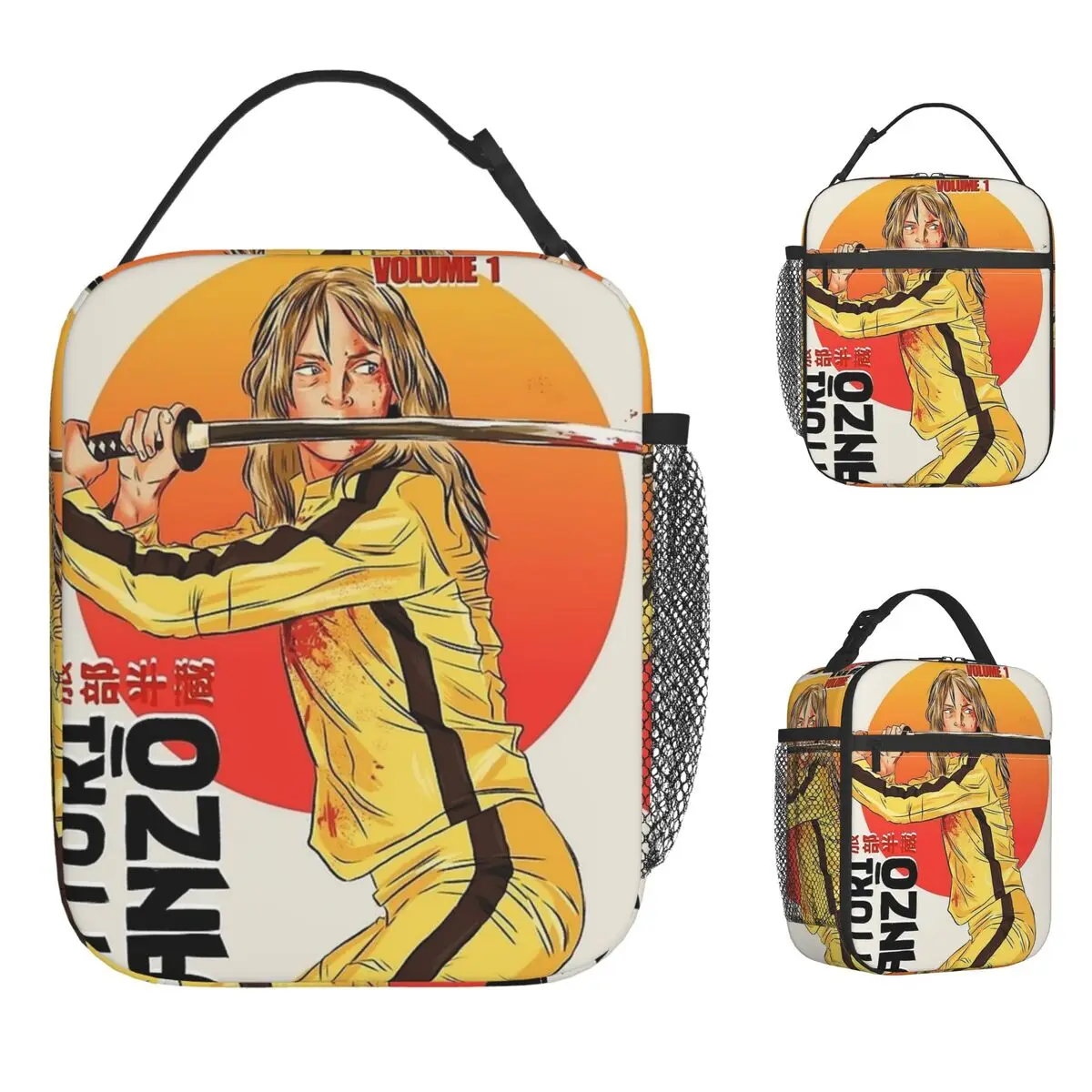 Kill Bill The Bride Сумка для обеда Пикник Ланч-бокс для мужчин Повседневная сумка для еды на заказ Водонепроницаемая удобная сумка-холодильник
Kill Bill The Bride Сумка для обеда Пикник Ланч-бокс для мужчин Повседневная сумка для еды на заказ Водонепроницаемая удобная сумка-холодильник