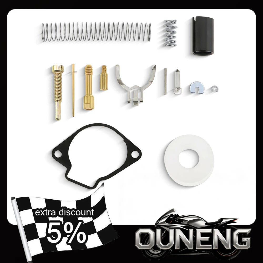 Carburetor Repair Kit For 43cc 47cc 49cc 2 Stroke G4K G45L 328 Mini Quad Dirt Bike ATV Mini Moto Pocket Bike 40-6 44-6
Carburetor Repair Kit For 43cc 47cc 49cc 2 Stroke G4K G45L 328 Mini Quad Dirt Bike ATV Mini Moto Pocket Bike 40-6 44-6