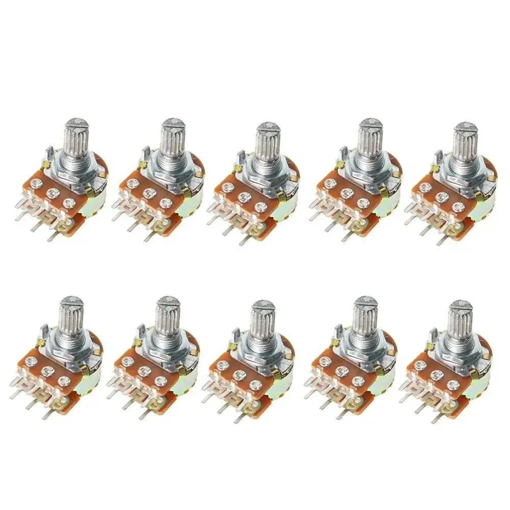 WH148 Rotary Potentiometer 20k Linear Potentiometer 6Pin Shaft 15mm Nail Drill Replacement Professional
WH148 Rotary Potentiometer 20k Linear Potentiometer 6Pin Shaft 15mm Nail Drill Replacement Professional