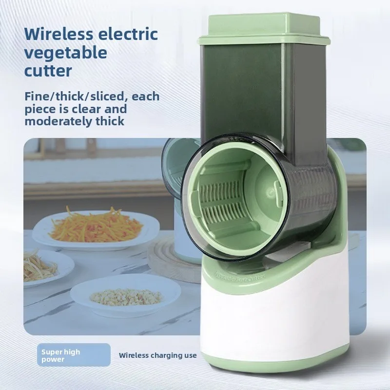 Electric Multi-functional Vegetable Shredding Potato Slicing Household Vegetable Cutter Electric Vegetable Cutter
Electric Multi-functional Vegetable Shredding Potato Slicing Household Vegetable Cutter Electric Vegetable Cutter
