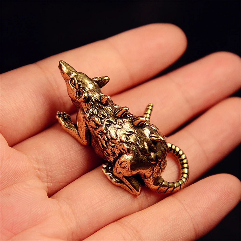 Solid Brass Mouse Mini Desktop Figurine - Decorative Home & Office Accent, Collectible Animal Ornament
Solid Brass Mouse Mini Desktop Figurine - Decorative Home & Office Accent, Collectible Animal Ornament