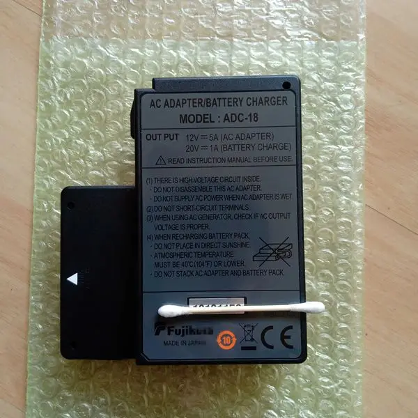 100% Original FSM-70S/70S+ FSM-80S FSM-61S/62S+ 19S/19R Battery Power Charger ADC-18 AC Adapter Made in Japan
100% Original FSM-70S/70S+ FSM-80S FSM-61S/62S+ 19S/19R Battery Power Charger ADC-18 AC Adapter Made in Japan