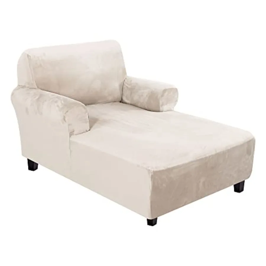Velvet Chaise Lounge Cover - High Stretch Chaise Chair Cover for Living Room Soft Slipcovers with Arms - Luxury Velvet Dog Cove
Velvet Chaise Lounge Cover - High Stretch Chaise Chair Cover for Living Room Soft Slipcovers with Arms - Luxury Velvet Dog Cove