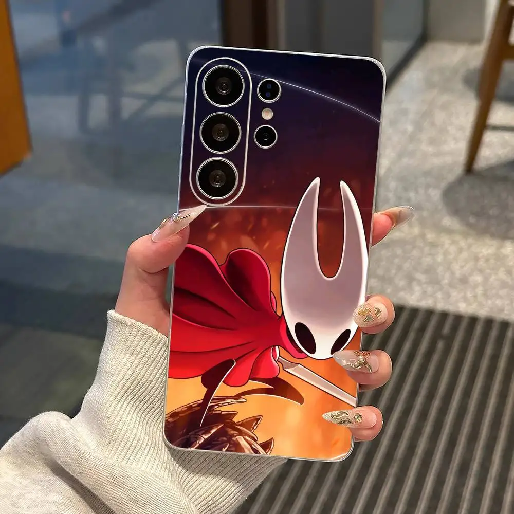 Anime Game H-Hollow K-Knight Phone Case For Samsung S25,S24,S21,S22,S23,S30,Ultra,S20,Plus,Fe,Note,10,9,5G Transparent Cover
Anime Game H-Hollow K-Knight Phone Case For Samsung S25,S24,S21,S22,S23,S30,Ultra,S20,Plus,Fe,Note,10,9,5G Transparent Cover