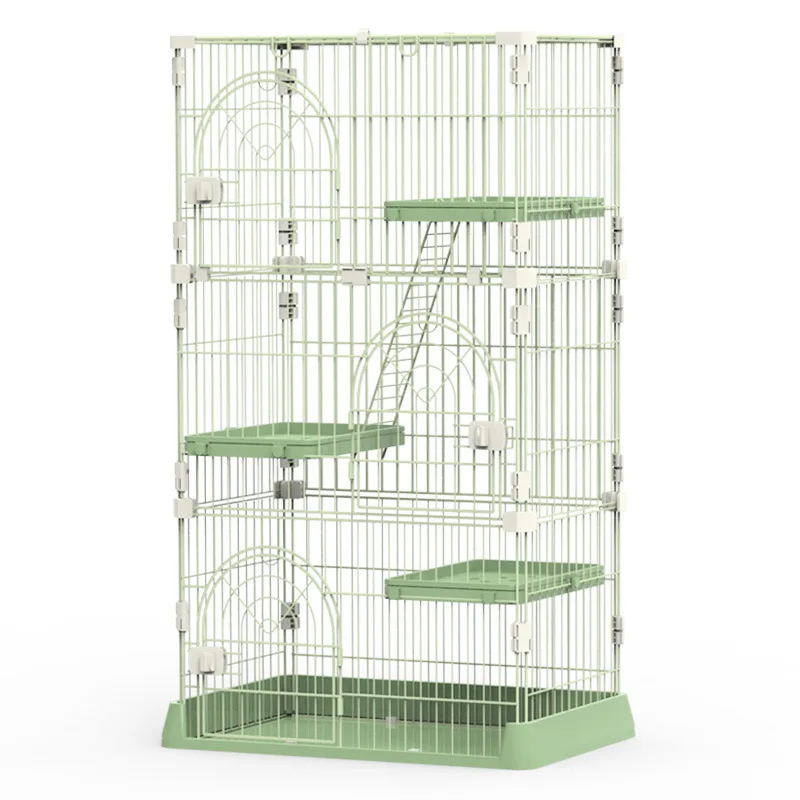 Curly tail cat cage cat villa household indoor with toilet large free space small cat house cat house
Curly tail cat cage cat villa household indoor with toilet large free space small cat house cat house