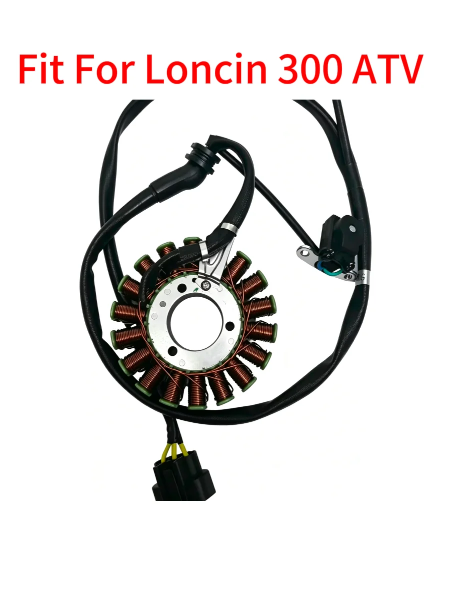Shaft Drive CVT300 Engine Rotor & Magneto Coil Fit For Loncin 300 ATV
Shaft Drive CVT300 Engine Rotor & Magneto Coil Fit For Loncin 300 ATV