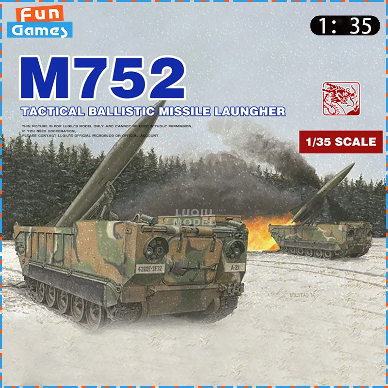 Dragon 1/35 M752 Spear Missile Wheeled Trailer Assemble Figure 3576 Tank Model Uncolored Collectible Custom Plastic Boy Toy Gift
Dragon 1/35 M752 Spear Missile Wheeled Trailer Assemble Figure 3576 Tank Model Uncolored Collectible Custom Plastic Boy Toy Gift