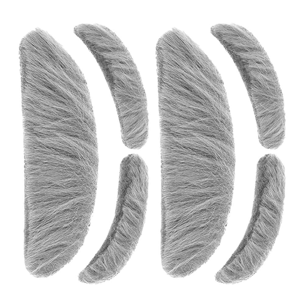 2 Sets Fake Bearded Eyebrows Props Self adhesive Party Costumes Halloween Favors Realistic Soft Comfortable Adult Men
2 Sets Fake Bearded Eyebrows Props Self adhesive Party Costumes Halloween Favors Realistic Soft Comfortable Adult Men