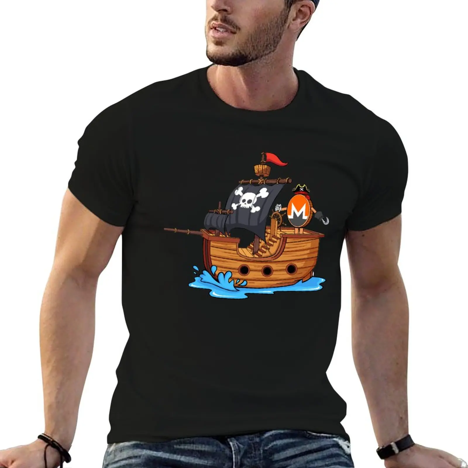 XMR Monero Pirate Ship T-Shirt t shirts for man graphic vintage man tshirt essential t shirt T-shirt
XMR Monero Pirate Ship T-Shirt t shirts for man graphic vintage man tshirt essential t shirt T-shirt
