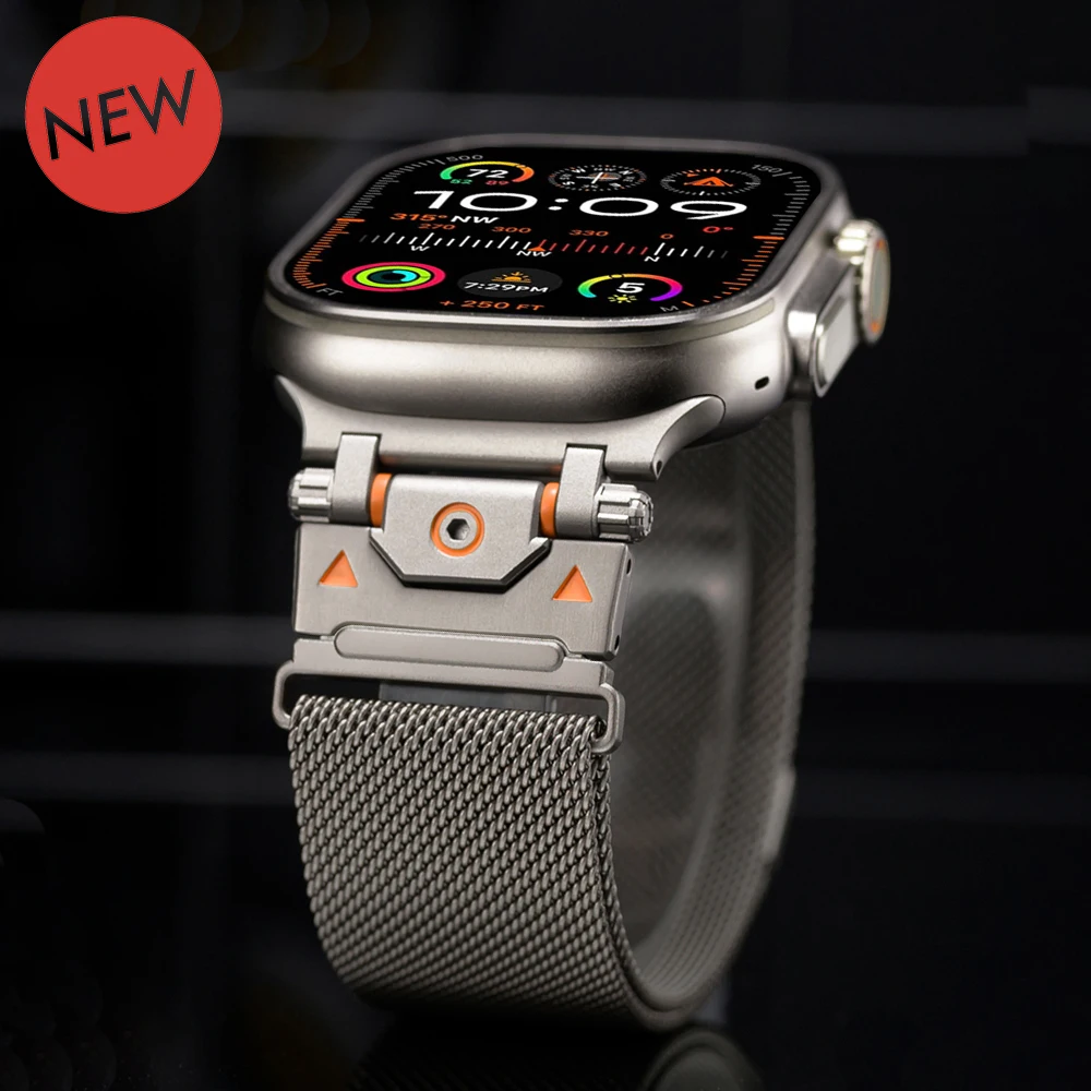 Magnetic Strap for Apple Watch Ultra 2 49mm Milanese Band Series 10 46mm Metal Bracelet for IWatch Ultra 10 9 8 7 Se 6 5 44 45mm
Magnetic Strap for Apple Watch Ultra 2 49mm Milanese Band Series 10 46mm Metal Bracelet for IWatch Ultra 10 9 8 7 Se 6 5 44 45mm