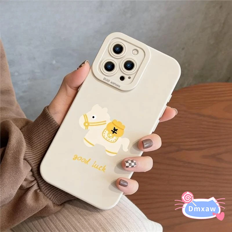 New Year Cute Horse Phone Case For Redmi Note 14S 14 13 12 Pro Plus 12s 12 Turbo Pro+ 5G 4G Simple Get Rich Back Cover
New Year Cute Horse Phone Case For Redmi Note 14S 14 13 12 Pro Plus 12s 12 Turbo Pro+ 5G 4G Simple Get Rich Back Cover
