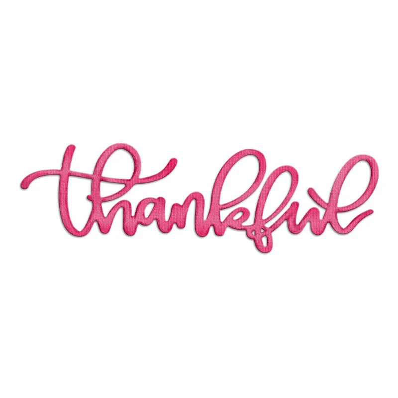 Die Cutting Thankful Shape Carbon Steel Die for Scrapbooking Cards Paper Crafts Metal Embossing Die
Die Cutting Thankful Shape Carbon Steel Die for Scrapbooking Cards Paper Crafts Metal Embossing Die