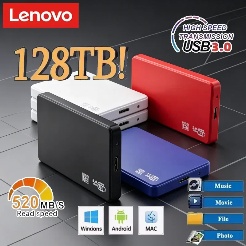 Lenovo High-speed SSD 256TB 3.0 USB Enclosure Mobile Hard Drive Cases for SSD External Storage HDD Box With USB Cable ABS
Lenovo High-speed SSD 256TB 3.0 USB Enclosure Mobile Hard Drive Cases for SSD External Storage HDD Box With USB Cable ABS
