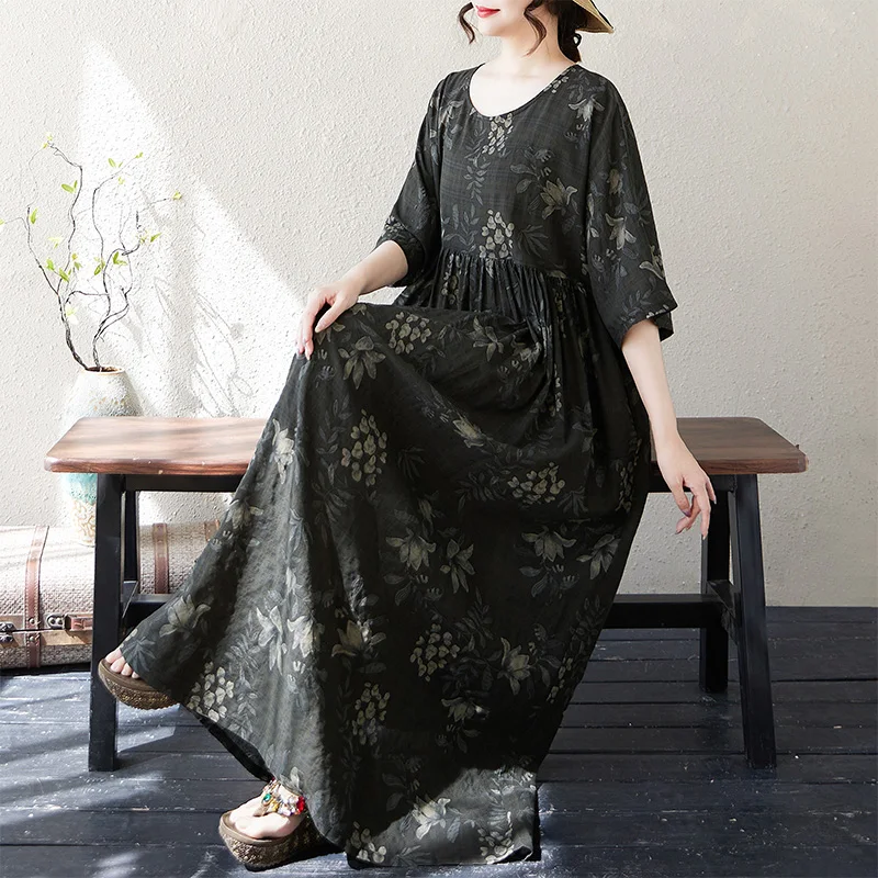 Новая летняя круглая свободная полосатая юбка с принтом Ne Svel для женщин среднего возраста и ли, тонкая... 
Новая летняя круглая свободная полосатая юбка с принтом Ne Svel для женщин среднего возраста и ли, тонкая...