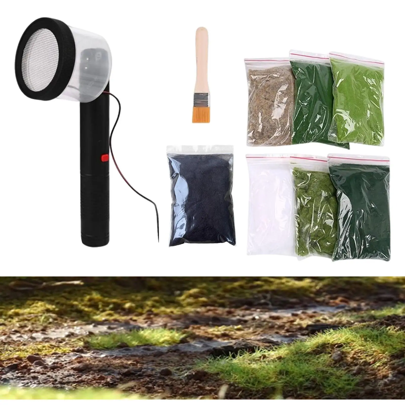 Статический аппликатор для флокирования травы для архитектурной модели DIY Project Lawn
Статический аппликатор для флокирования травы для архитектурной модели DIY Project Lawn