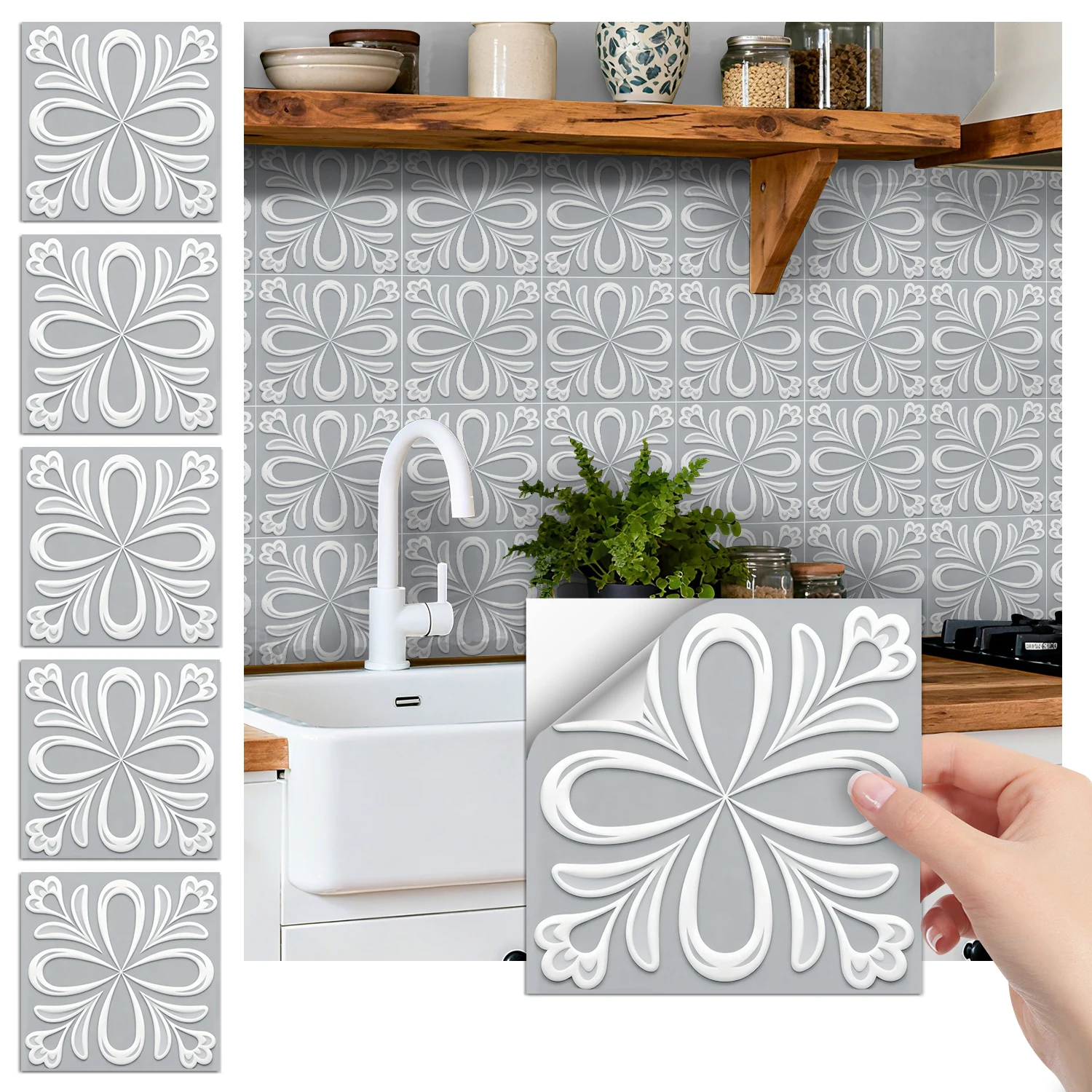 Stickers muraux bohème tuiles autocollantes décoration murale, cuisine, résistant à l'usure, décoration intérieure 36 pièces
Stickers muraux bohème tuiles autocollantes décoration murale, cuisine, résistant à l'usure, décoration intérieure 36 pièces