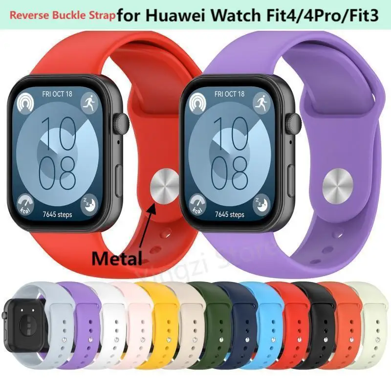 Новый силиконовый ремешок для Huawei Watch Fit4 Fit 4Pro, сменный браслет для Huawei Watch Fit 4 3 Fit 4Pro, аксессуары для браслета
Новый силиконовый ремешок для Huawei Watch Fit4 Fit 4Pro, сменный браслет для Huawei Watch Fit 4 3 Fit 4Pro, аксессуары для браслета