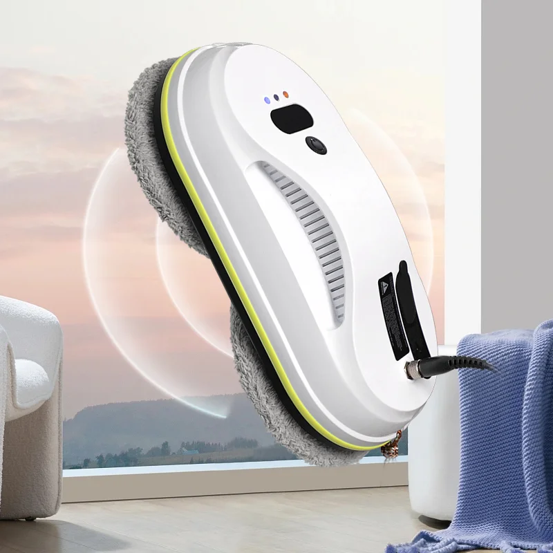 Walls Window Cleaning Robot Popular Innovative Design Anti-Fall Sensors Fast Charging Strong Suction Power Glass Cleaner
Walls Window Cleaning Robot Popular Innovative Design Anti-Fall Sensors Fast Charging Strong Suction Power Glass Cleaner