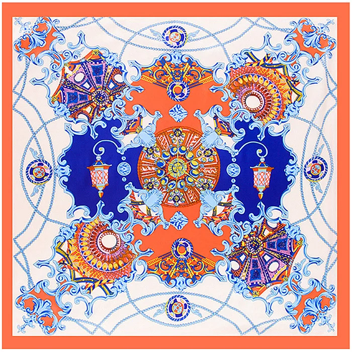 Fashionable Silk Scarf 90cm Night Ladies Elegantly Versatile Polyester Fiber Scarf Versatile for All Ages And Seasons
Fashionable Silk Scarf 90cm Night Ladies Elegantly Versatile Polyester Fiber Scarf Versatile for All Ages And Seasons