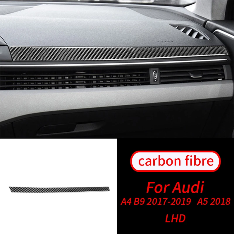 For Audi A4 B9 A5 17-19 Real Carbon Fiber Car Co-pilot Dashboard Panel Decoration Cover Trim Auto Interior Accessories
For Audi A4 B9 A5 17-19 Real Carbon Fiber Car Co-pilot Dashboard Panel Decoration Cover Trim Auto Interior Accessories