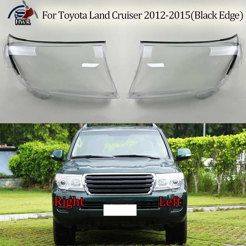Front Headlight Cover Transparent Lampshade Headlamp Shell Plexiglass 2012 2013-2015 For Toyota Land Cruiser (Black Edge)
Front Headlight Cover Transparent Lampshade Headlamp Shell Plexiglass 2012 2013-2015 For Toyota Land Cruiser (Black Edge)