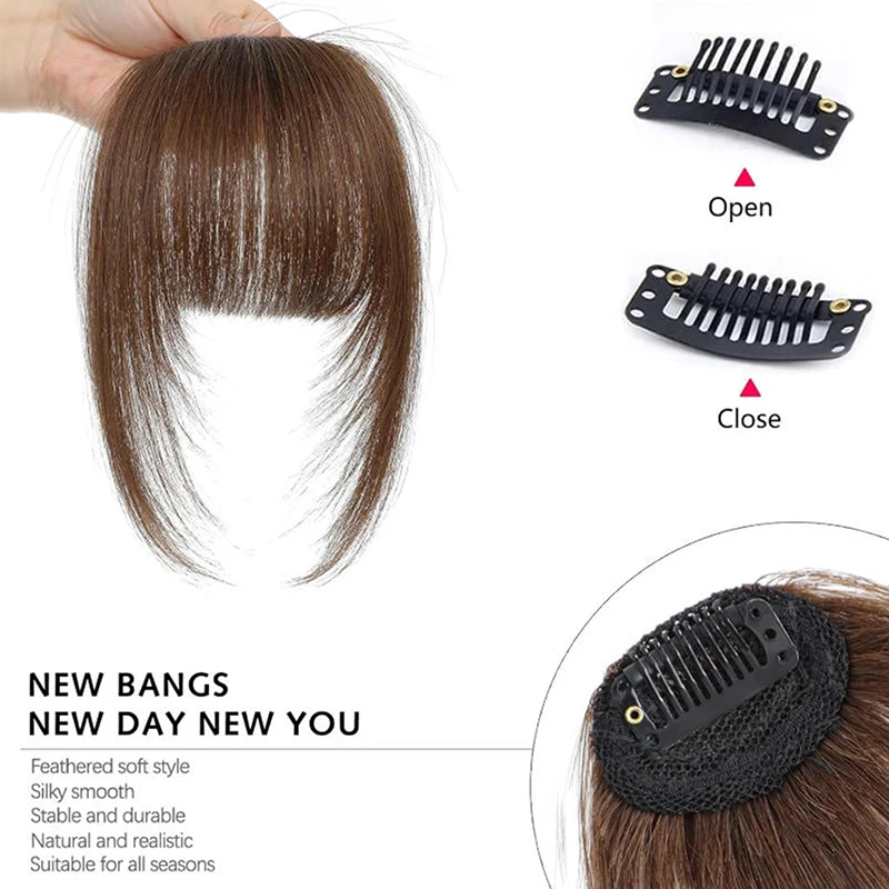 Synthetic Fake Air Bangs Natural Hair Extension Hairpiece Black Brown Front Fringes Clip In Bangs Double Sideburns Hair Styling
Synthetic Fake Air Bangs Natural Hair Extension Hairpiece Black Brown Front Fringes Clip In Bangs Double Sideburns Hair Styling