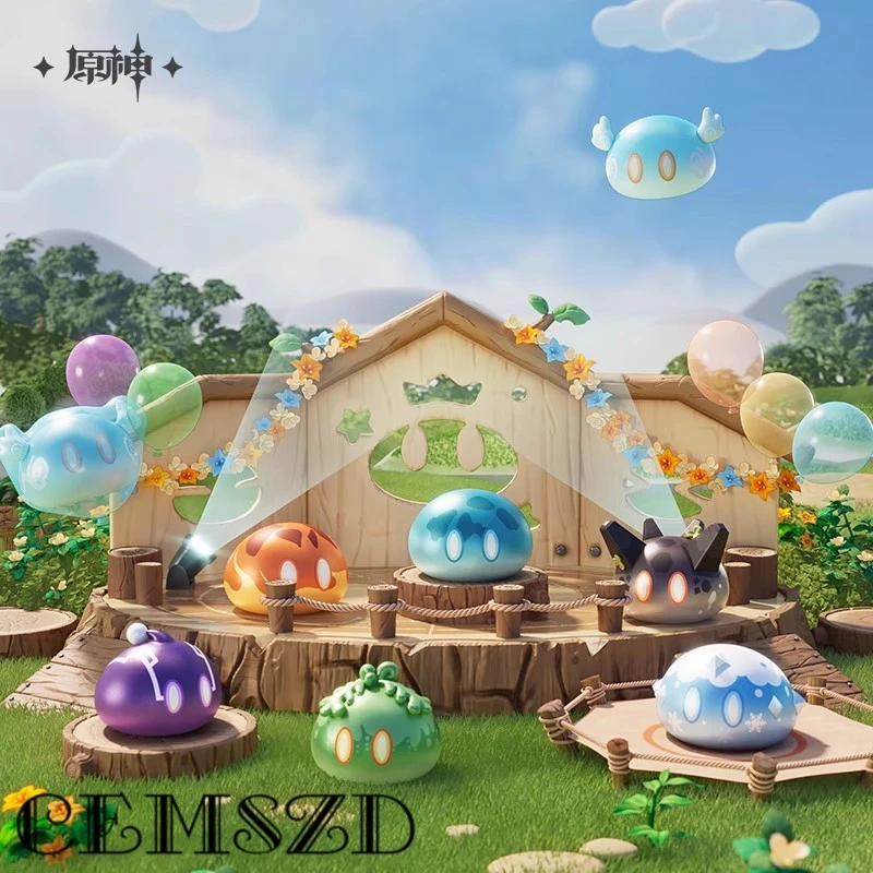 Игра Genshin Impact, официальный оригинальный продукт, тематическая серия слизи, мини-подарочная коробка и коробка для хранения, подарки на Хэллоуин, Рождество, косплей 
Игра Genshin Impact, официальный оригинальный продукт, тематическая серия слизи, мини-подарочная коробка и коробка для хранения, подарки на Хэллоуин, Рождество, косплей