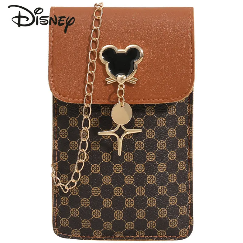 Disney Mickey New Women's Bag High Quality Fashion Women's Crossbody Bag Cartoon Versatile Chain Shoulder Bag Casual Mobile Bag
Disney Mickey New Women's Bag High Quality Fashion Women's Crossbody Bag Cartoon Versatile Chain Shoulder Bag Casual Mobile Bag