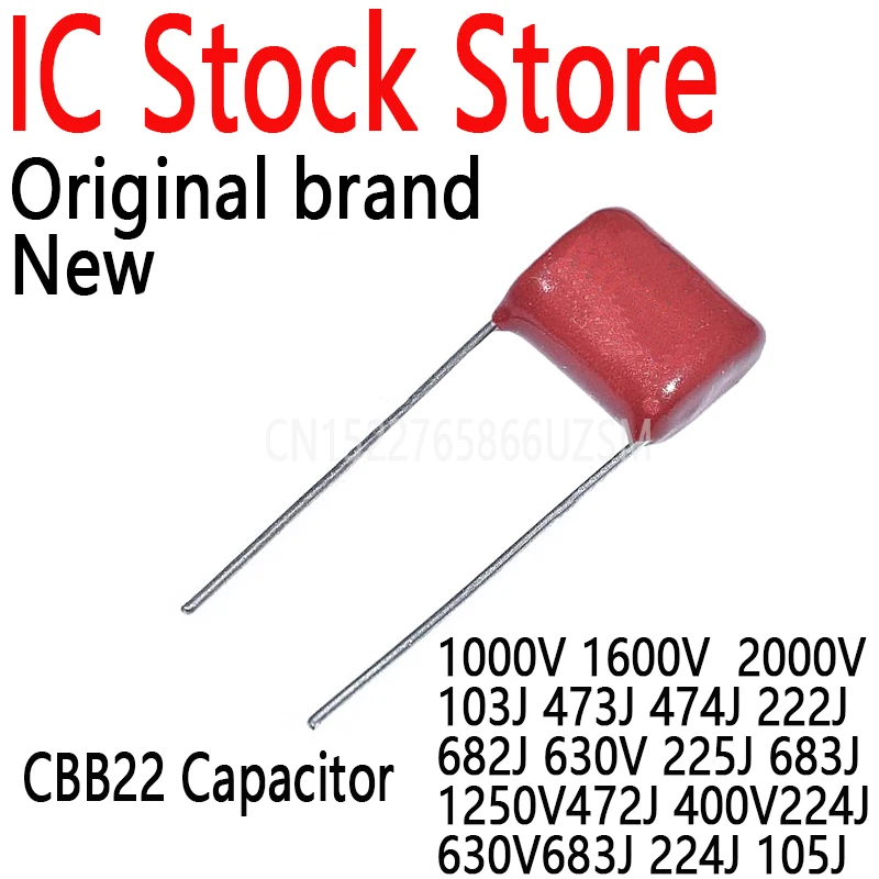 1 PACK CBB22 Capacitor 1000V 1600V 2000V 103J 473J 474J 222J 682J 630V 225J 683J 1250V472J 400V224J 630V683J 224J 105J
1 PACK CBB22 Capacitor 1000V 1600V 2000V 103J 473J 474J 222J 682J 630V 225J 683J 1250V472J 400V224J 630V683J 224J 105J