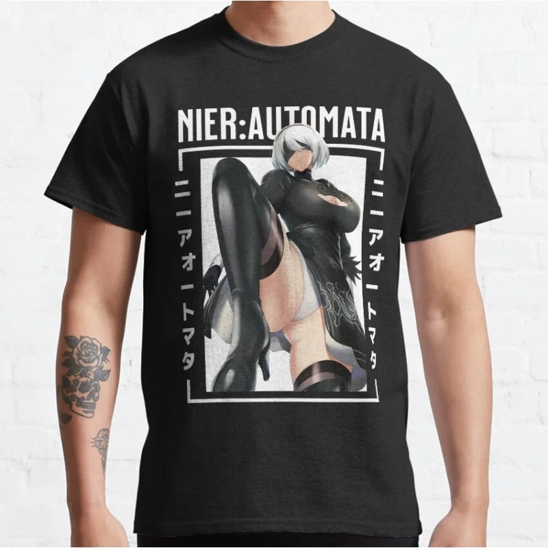 Nier Automata 2B YoRHa Anime Gift t shirt Kawaii Waifu graphic tee 0614 Cyber Punk Y2K Clothes 100% cotton Large size Tops S-6XL
Nier Automata 2B YoRHa Anime Gift t shirt Kawaii Waifu graphic tee 0614 Cyber Punk Y2K Clothes 100% cotton Large size Tops S-6XL