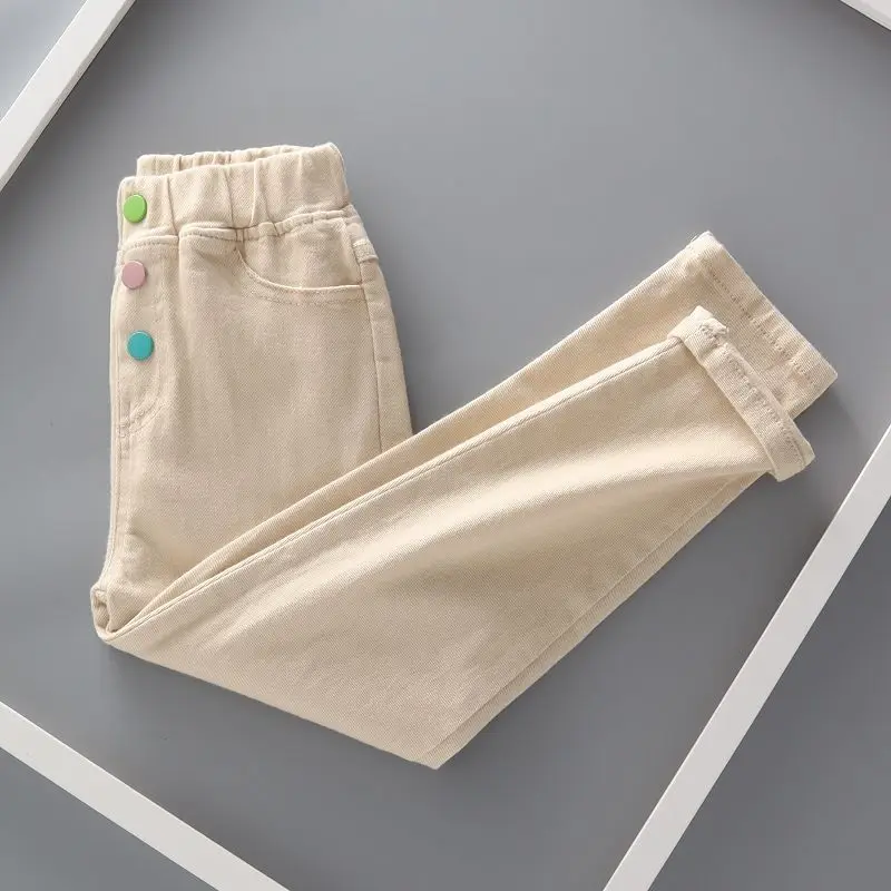 Long Pants Spring Autumn Girls' Wide-leg Children's Style Clothing To Wear Outside Girl Pants High Waist Straight Outwear B23
Long Pants Spring Autumn Girls' Wide-leg Children's Style Clothing To Wear Outside Girl Pants High Waist Straight Outwear B23
