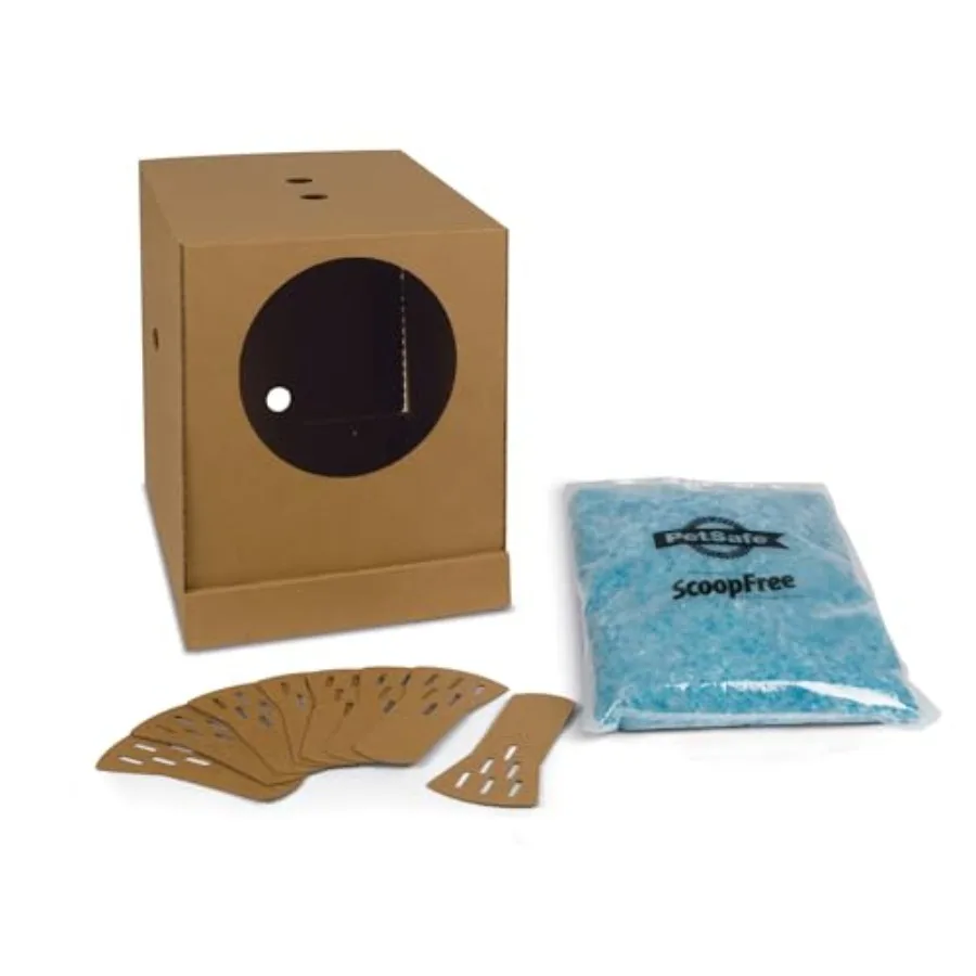 Disposable Box with - Collapsible, No-Mess Box with Reliable, Leak-Proof Protection and Superior Odor Control - Includes 4.3 lb
Disposable Box with - Collapsible, No-Mess Box with Reliable, Leak-Proof Protection and Superior Odor Control - Includes 4.3 lb