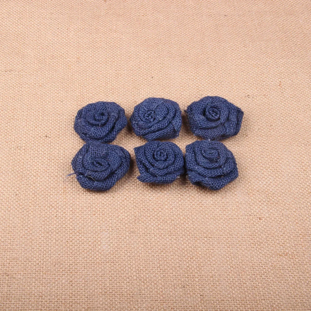 6Pcs Brulap Roses Hessian Jute Flower for Use Chic Handcraft with Burlap Texture Jute Rose Flower
6Pcs Brulap Roses Hessian Jute Flower for Use Chic Handcraft with Burlap Texture Jute Rose Flower