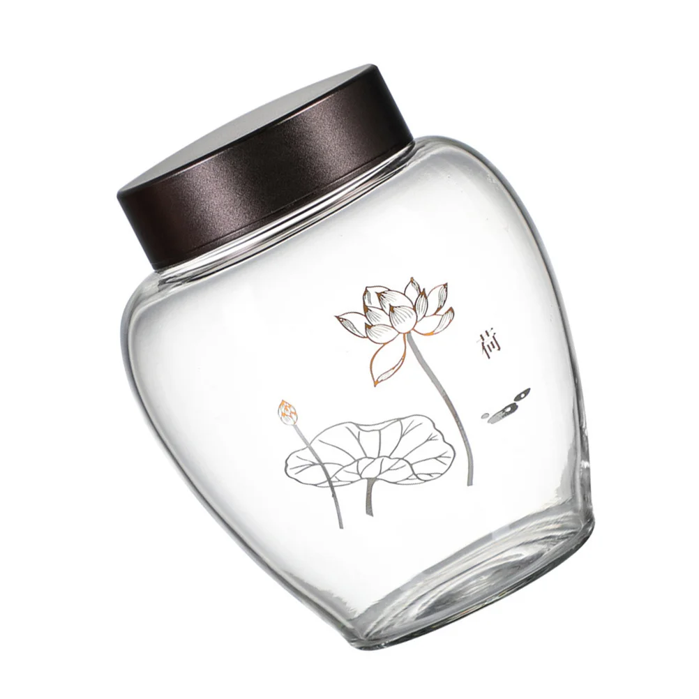 Glass Tea Jar Alloy Lid Sealed Canister for Food Storage Organizing Tea Coffee Spices Alloy Lid Glass Jar Grain Storage Tank
Glass Tea Jar Alloy Lid Sealed Canister for Food Storage Organizing Tea Coffee Spices Alloy Lid Glass Jar Grain Storage Tank