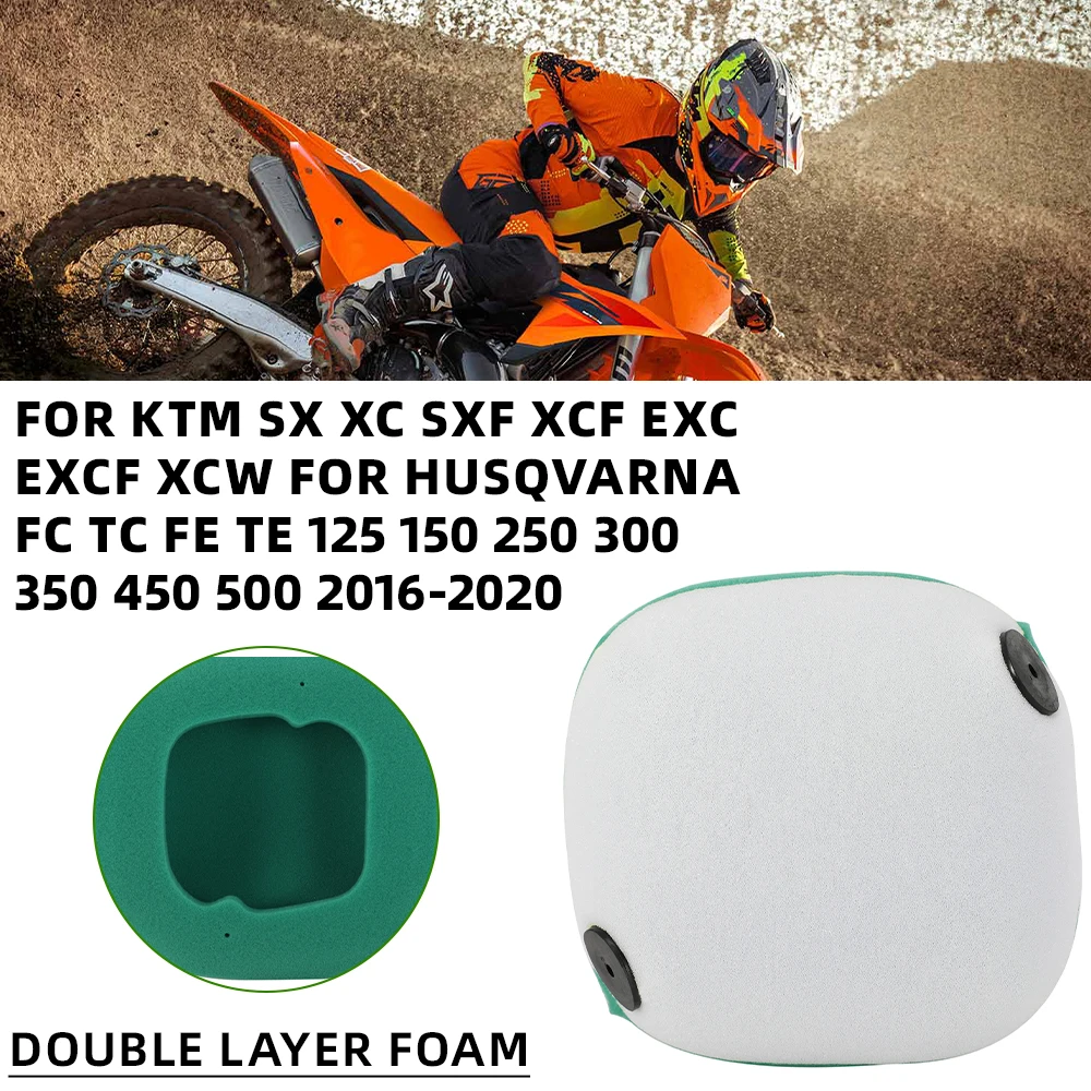 Motorcycle Air Filter Cleaner For KTM SX XC SXF XCF EXC EXCF XCW For Husqvarna FC TC FE TE 125 150 250 300 350 450 500 2016-2020
Motorcycle Air Filter Cleaner For KTM SX XC SXF XCF EXC EXCF XCW For Husqvarna FC TC FE TE 125 150 250 300 350 450 500 2016-2020
