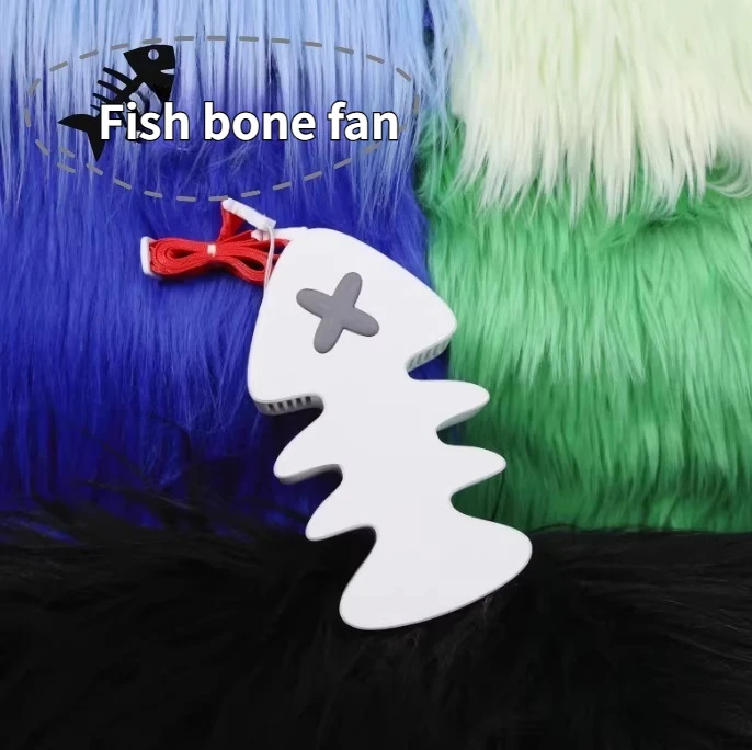 3D Printing Self-made Beast Clothing Custom Fan Props Role-playing Summer Cooling Fishbone Fan Fur Props Accessories Anime Expo
3D Printing Self-made Beast Clothing Custom Fan Props Role-playing Summer Cooling Fishbone Fan Fur Props Accessories Anime Expo