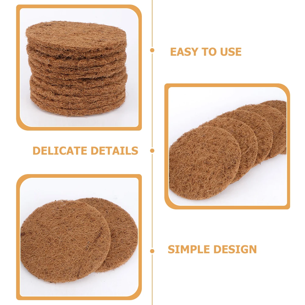 10Pcs Pet Mat Round Coconut Fiber Nesting Mat Easy Install Reusable Bird Nest Pad for Avian Care Bird Nesting Pads
10Pcs Pet Mat Round Coconut Fiber Nesting Mat Easy Install Reusable Bird Nest Pad for Avian Care Bird Nesting Pads