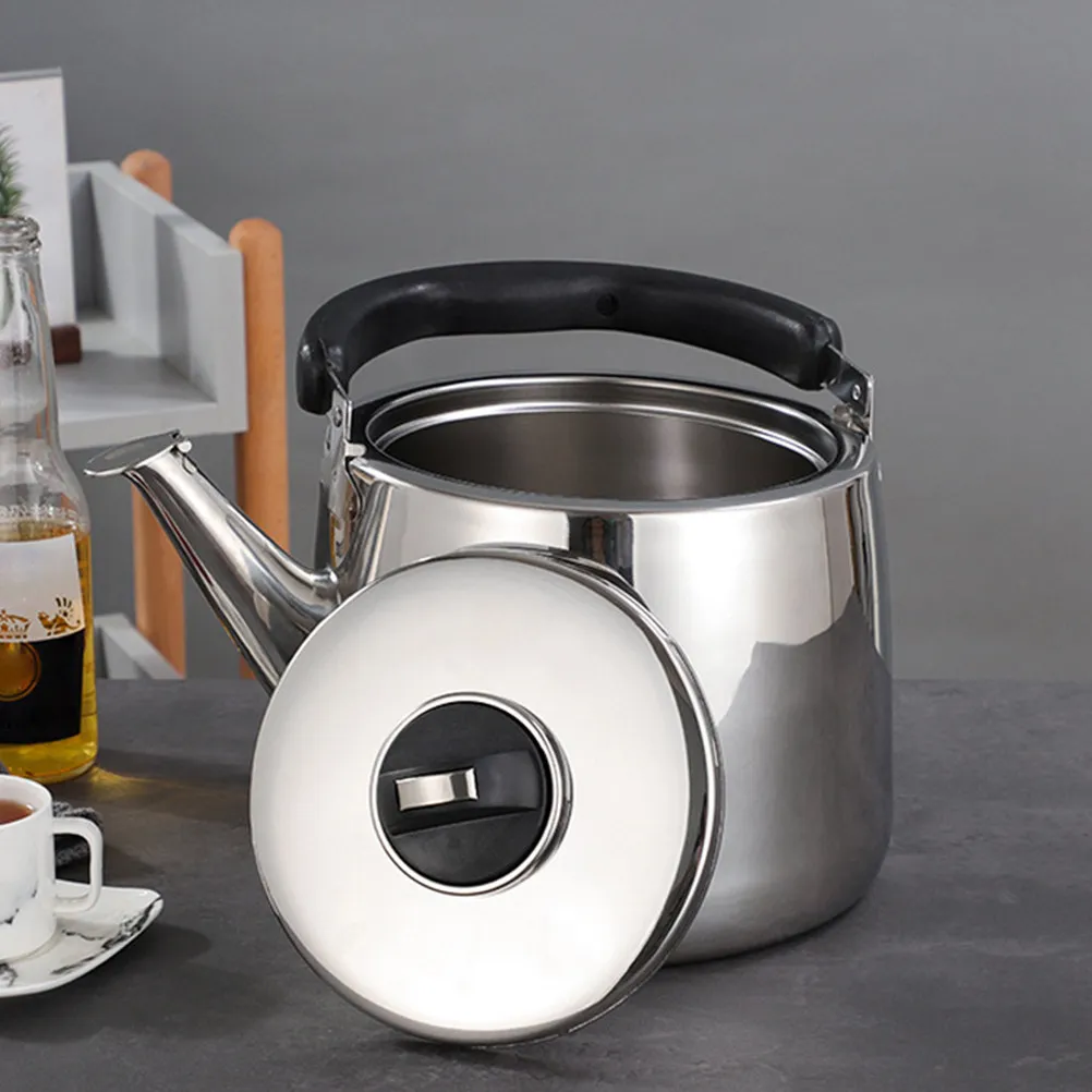 Boil Water Kettle Stainless Steel Whistling Teakettle Anti Scald Handle Fast Heating Wide Mouth Universal for Tea
Boil Water Kettle Stainless Steel Whistling Teakettle Anti Scald Handle Fast Heating Wide Mouth Universal for Tea