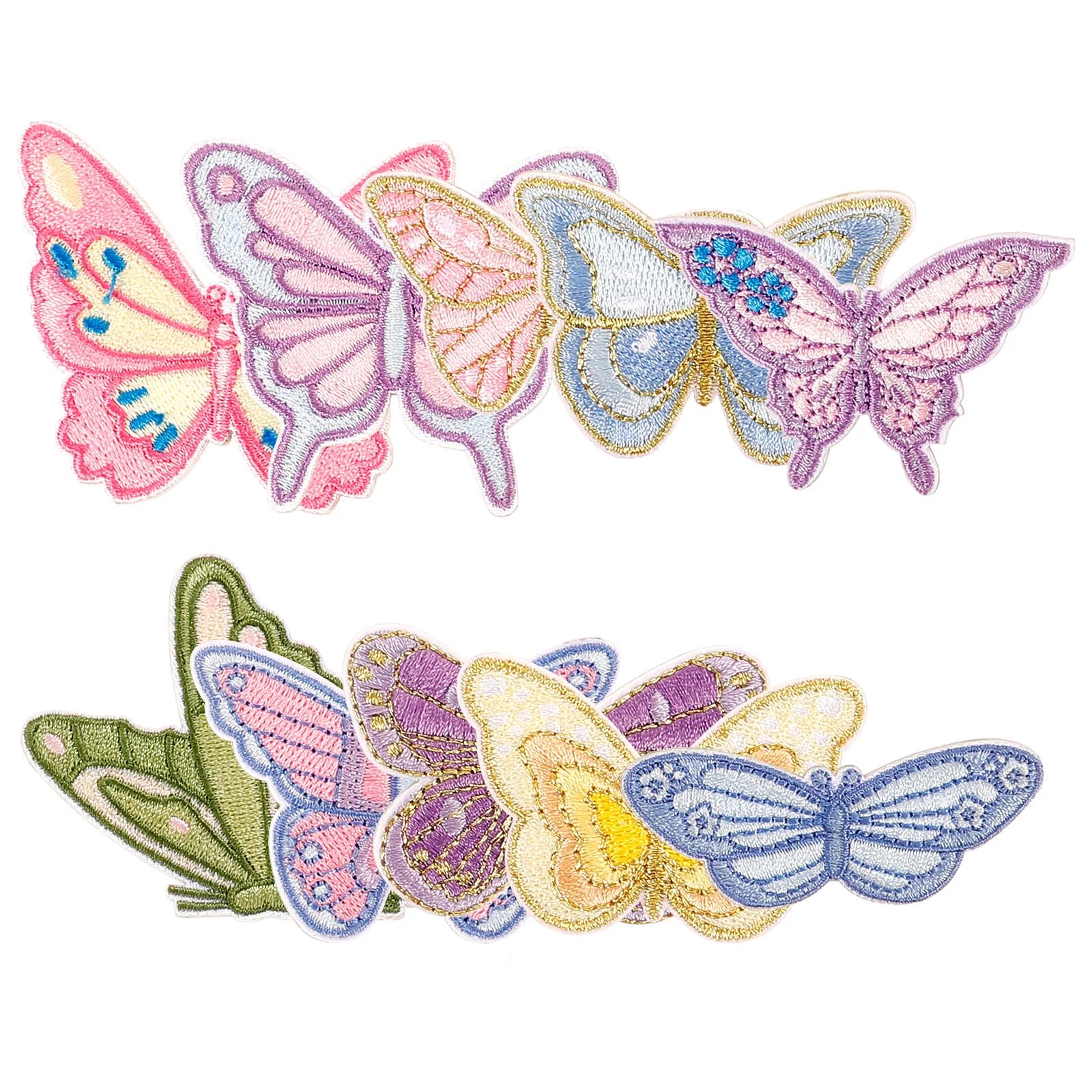 10pcs Clothes Patches Butterfly Iron Patch Wear Resistant Hat Accessories Decorative Stickers Diy Embroidery Multi Function
10pcs Clothes Patches Butterfly Iron Patch Wear Resistant Hat Accessories Decorative Stickers Diy Embroidery Multi Function