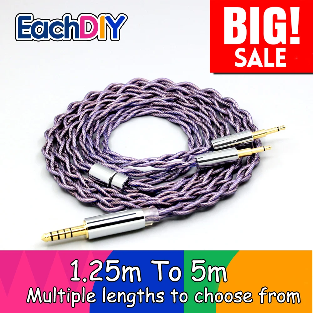 Type2 1.8mm 140 cores litz 7N OCC Headphone Earphone Cable For OLLO Audio S4 MIXING S4R Recording S4X Reference HPS LN007859 
Type2 1.8mm 140 cores litz 7N OCC Headphone Earphone Cable For OLLO Audio S4 MIXING S4R Recording S4X Reference HPS LN007859