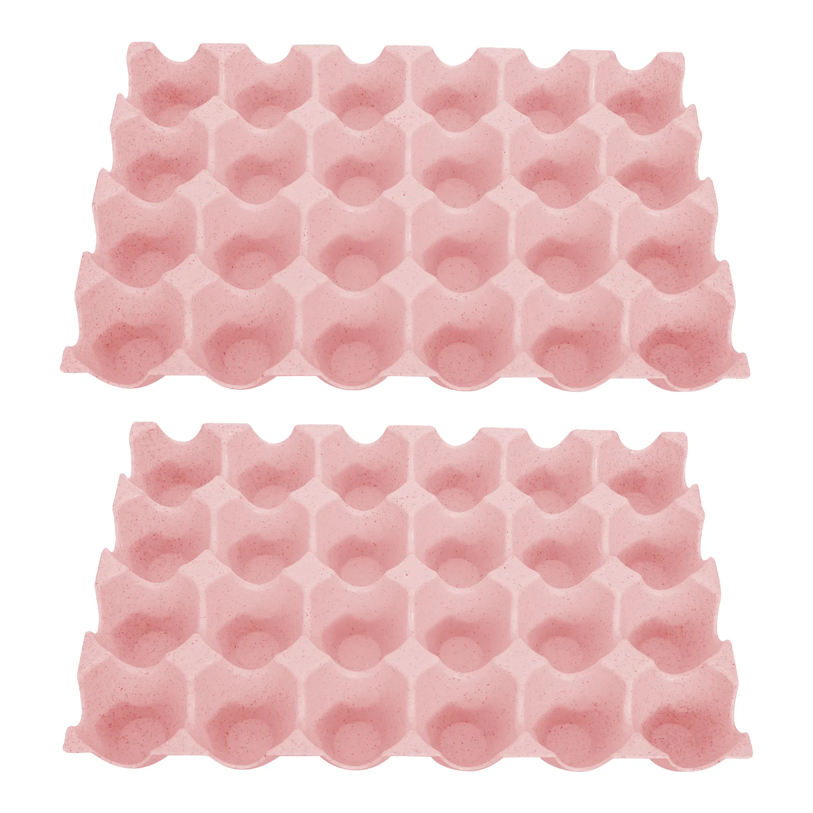 2Pcs 24 Grids Egg Box Durable Storage Container Suitable Size Stackable Layers Easy Refrigerator Storage Freshness Protection
2Pcs 24 Grids Egg Box Durable Storage Container Suitable Size Stackable Layers Easy Refrigerator Storage Freshness Protection