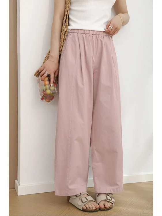 Washed High Waist Wide Leg Casual Pants for plus Size Women Pear Shape Fashionable Loose Fit Summer Season Breathable Comfort...
Washed High Waist Wide Leg Casual Pants for plus Size Women Pear Shape Fashionable Loose Fit Summer Season Breathable Comfort...