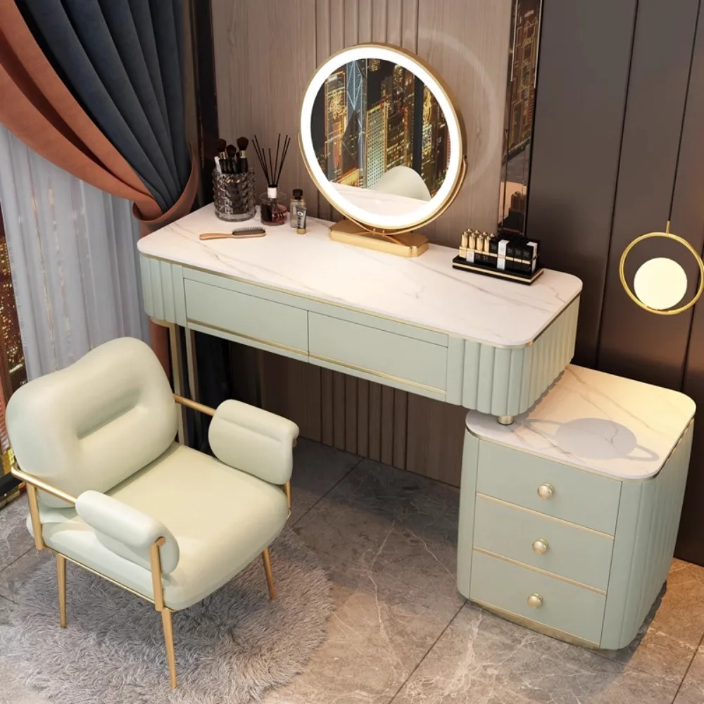 Stool Luxury Dressing Table Organizer Mirror Storage Drawer Dressing Table Bedroom Jewelry Comoda Pra Quarto Home Decoraction
Stool Luxury Dressing Table Organizer Mirror Storage Drawer Dressing Table Bedroom Jewelry Comoda Pra Quarto Home Decoraction