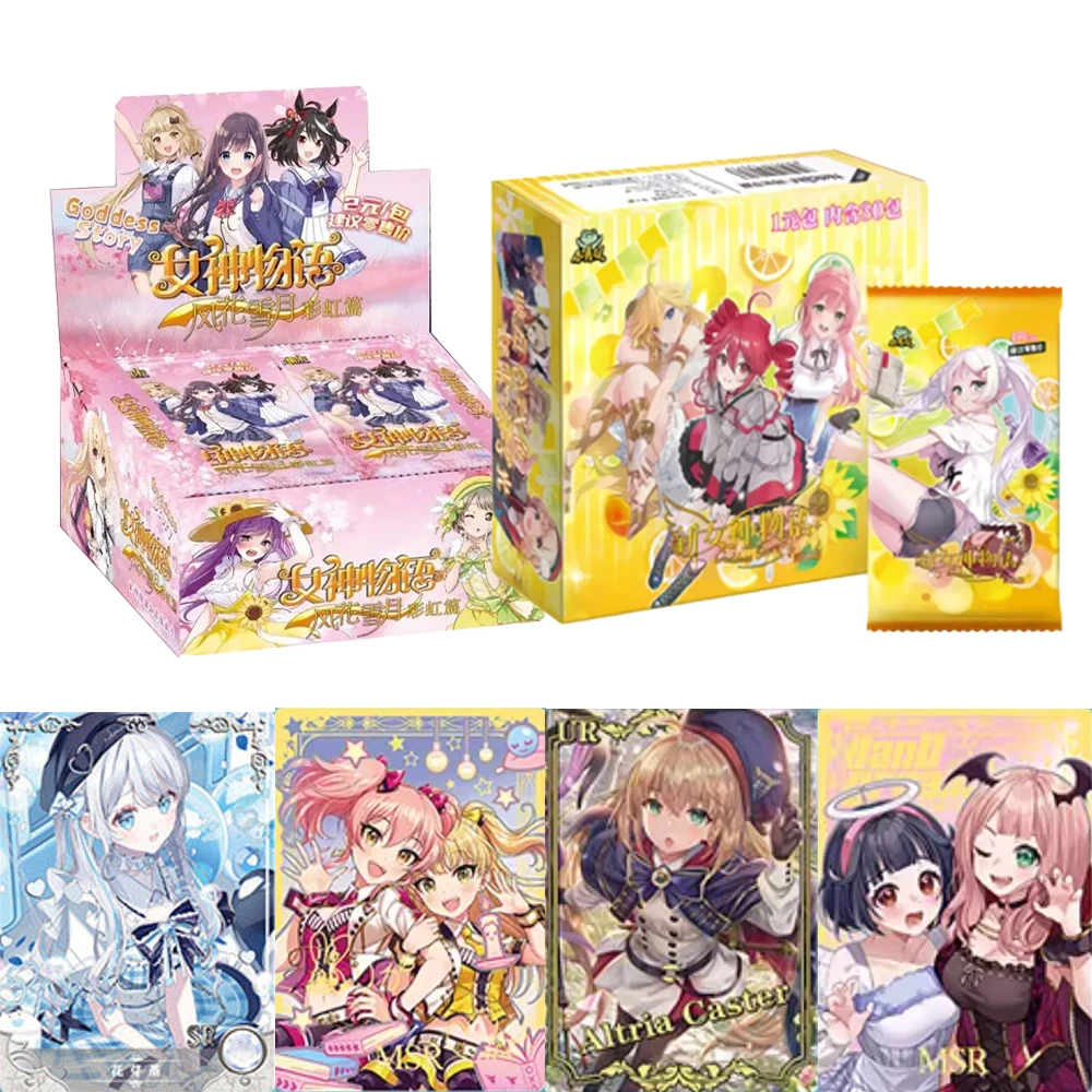 Goddess Story Series Anime Girls NS-12 Ns-14 Booster Box TCG PR Card Pack Anime Popularity Girl Collection Trading Cards
Goddess Story Series Anime Girls NS-12 Ns-14 Booster Box TCG PR Card Pack Anime Popularity Girl Collection Trading Cards