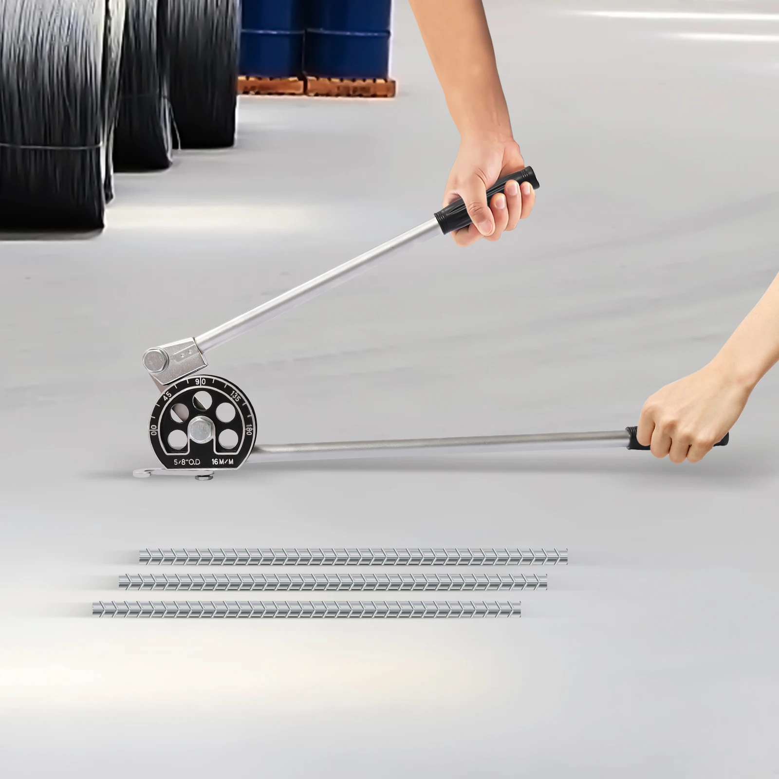 Alloy 5/8'' Tube Diameter Tubing Manual Pipe Bender, 0~180°Bending Angle, Applicable to Stainless Steel and Iron Pipes
Alloy 5/8'' Tube Diameter Tubing Manual Pipe Bender, 0~180°Bending Angle, Applicable to Stainless Steel and Iron Pipes