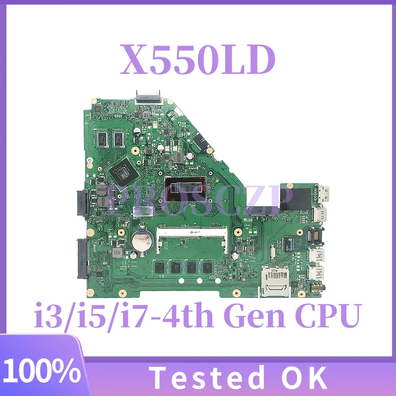 X550LD For ASUS Y581L X552L R510L X550L X550LN X550LD X550LC X550LF X550LA Laptop Motherboard i3/i5/i7 CPU 4GB UMA/PM Mainboard
X550LD For ASUS Y581L X552L R510L X550L X550LN X550LD X550LC X550LF X550LA Laptop Motherboard i3/i5/i7 CPU 4GB UMA/PM Mainboard