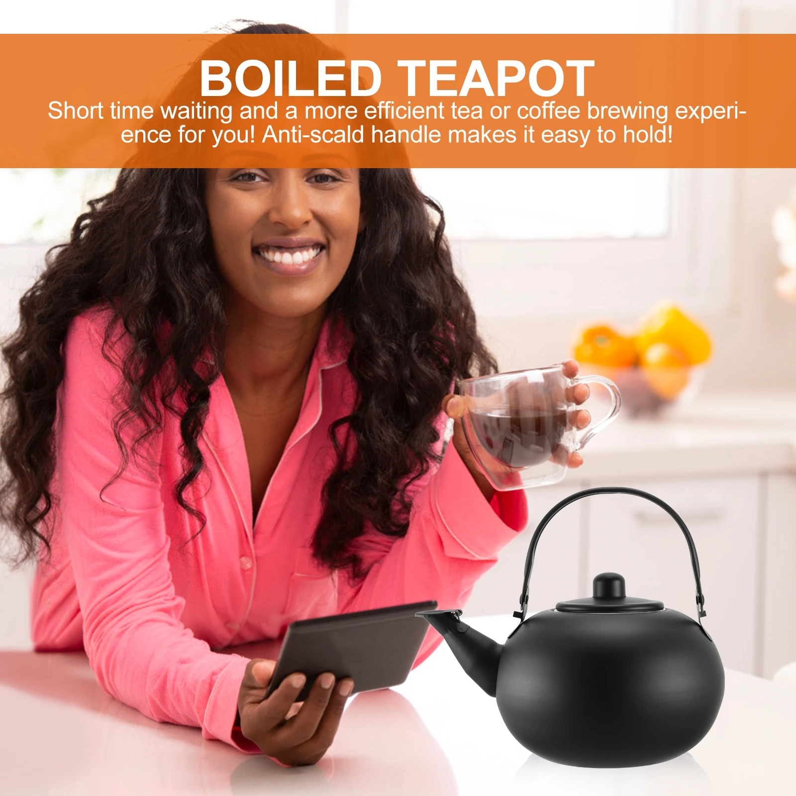 Stainless Steel Tea Water Boiling Heat Resistant Household Teakettle For Gas Stove Home Use Thicken Water Kettle
Stainless Steel Tea Water Boiling Heat Resistant Household Teakettle For Gas Stove Home Use Thicken Water Kettle