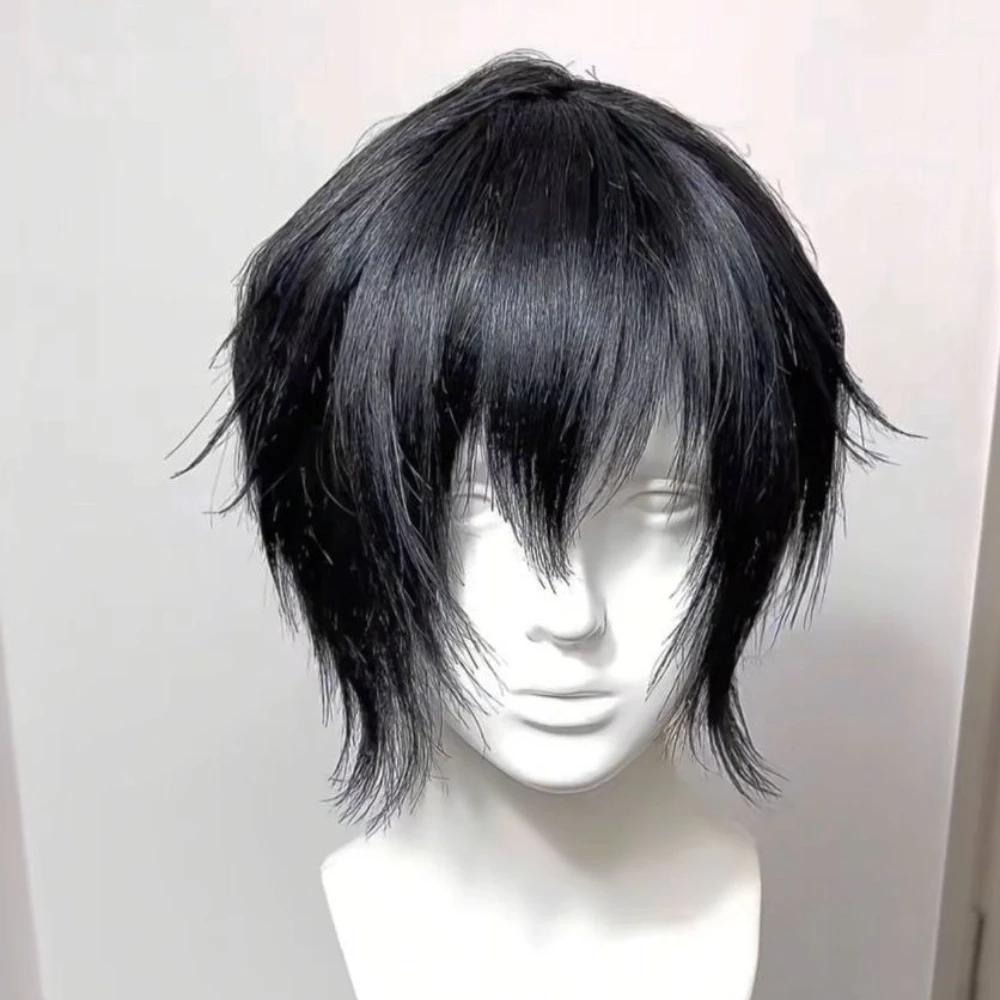 Lelouch Cosplay Wig Black Short Hair Rose Net Simulation Scalp Top Heat Resistant Synthetic Fiber Anime Role Play Wig
Lelouch Cosplay Wig Black Short Hair Rose Net Simulation Scalp Top Heat Resistant Synthetic Fiber Anime Role Play Wig