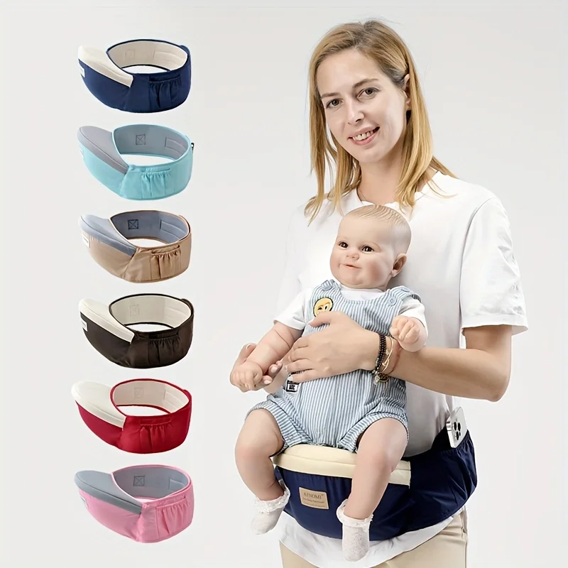 Hip Seat Infant Carrier with Water Bottle Storage – Adjustable waistband, ergonomic carrier with various pockets, suitable for n
Hip Seat Infant Carrier with Water Bottle Storage – Adjustable waistband, ergonomic carrier with various pockets, suitable for n
