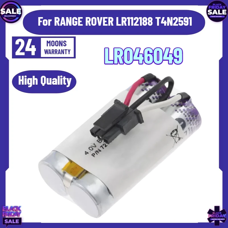 New High Quality LR046049 for RANGE ROVER 72155811300 AC424034 DPLA-70720-AA LR112188 EVOQUE 2014 2015 2016 T4N2591 Battery
New High Quality LR046049 for RANGE ROVER 72155811300 AC424034 DPLA-70720-AA LR112188 EVOQUE 2014 2015 2016 T4N2591 Battery